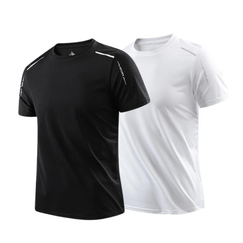 2 Piezas de camisetas de hombre deportivas