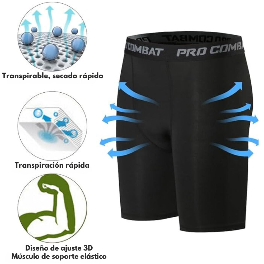 Pack Mallas deportivas transpirables