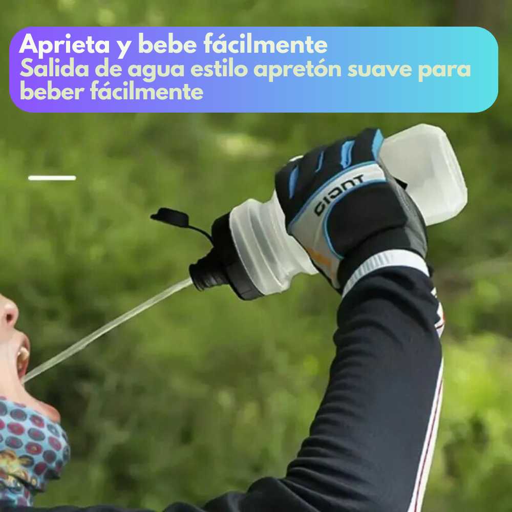 Botellin de agua X-TIGER para bicicleta de montaña.